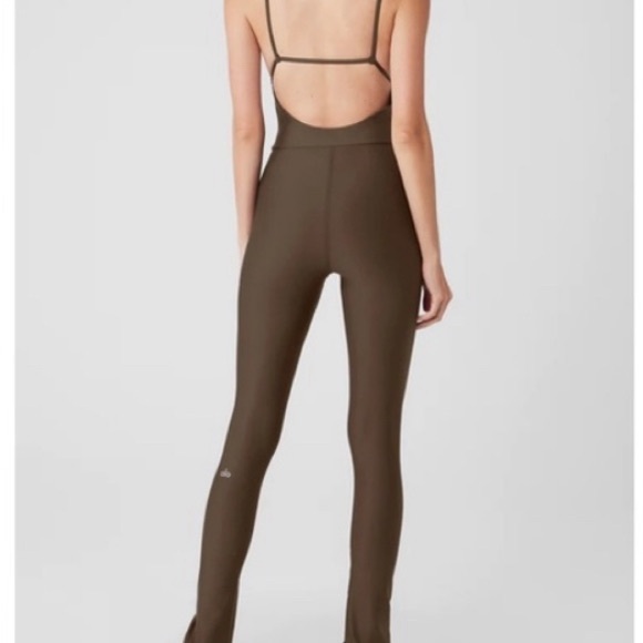 Sold Out Online Airlift Disco Daze Onesie In Espresso Size Medium - Picture 3 of 12